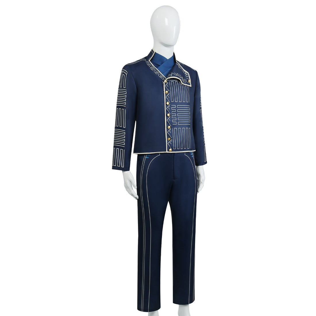 [ylevol] Wicked: For Good Prince Fiyero Navy Blue Suit Cosplay Costumes
