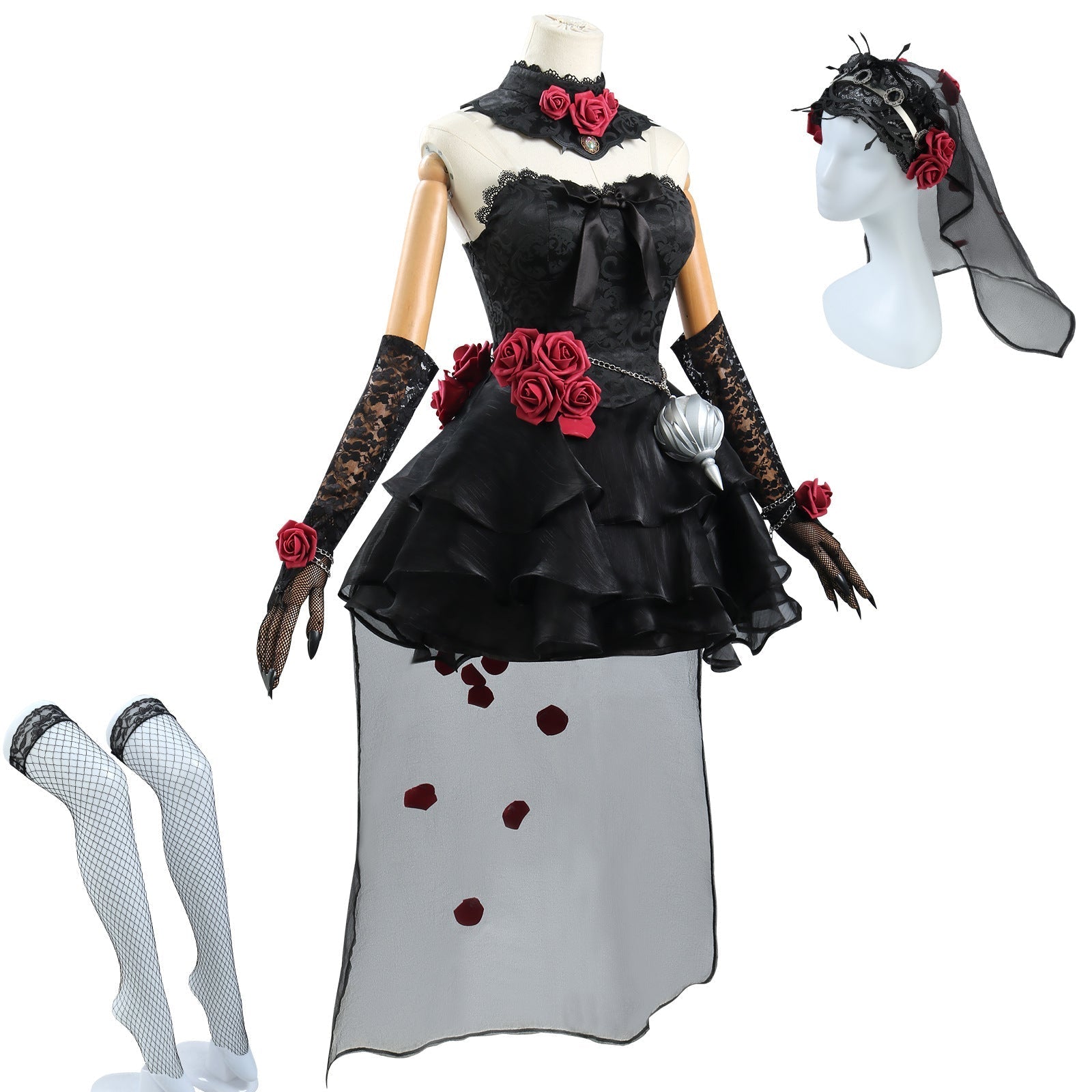 [ylevol] Identity V Psychologist Ada Mesmer Everlasting Night Cosplay Costumes