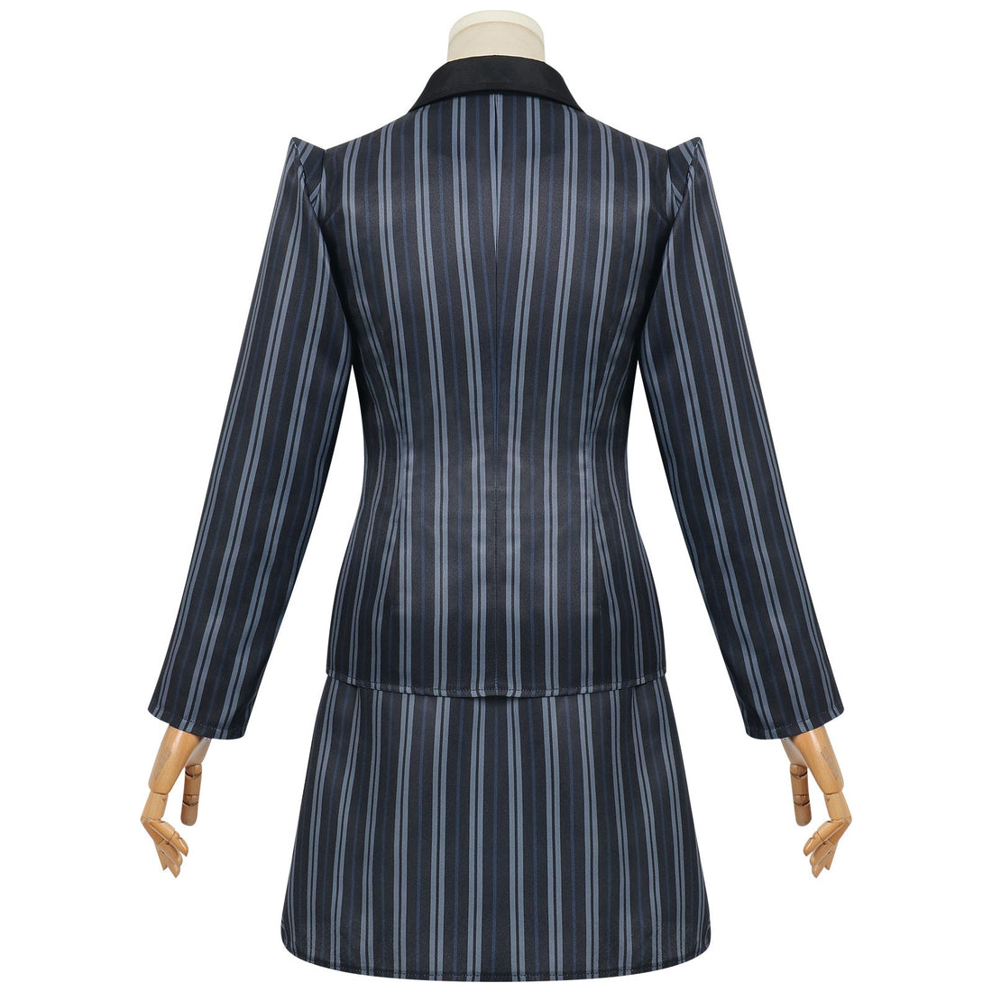 [ylevol] Wicked: For Good Witch Elphaba Black Stripe Suit Cosplay Costumes