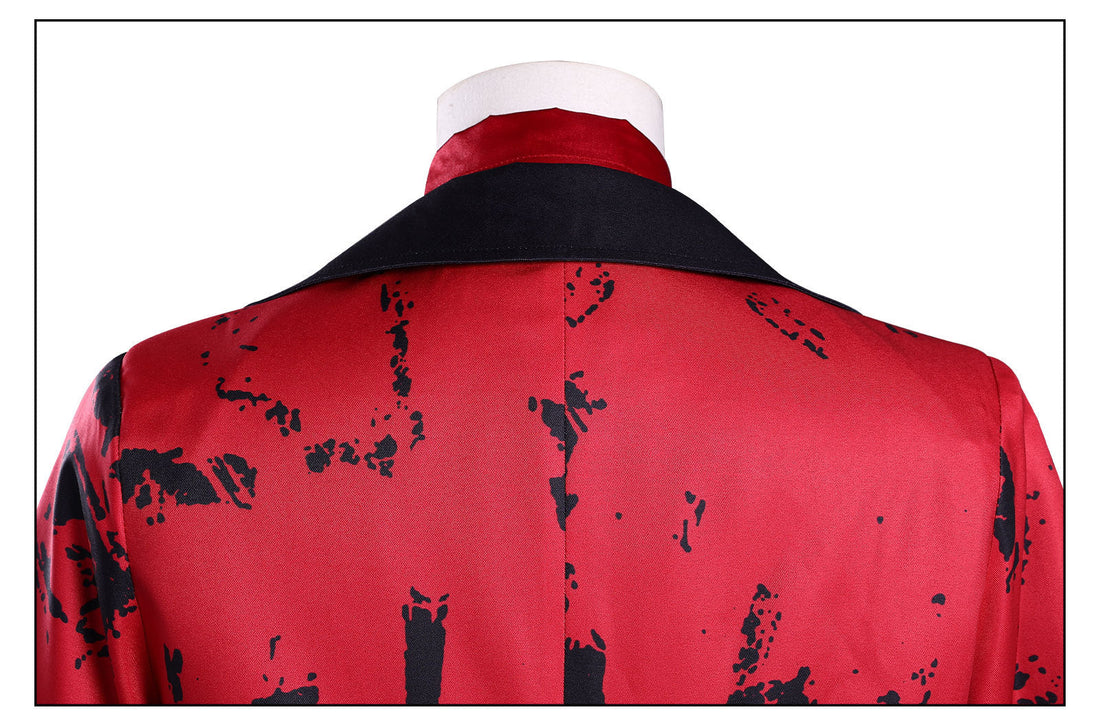 [ylevol] Wednesday 2 Addams Isaac Male Red Night Dress Cosplay Costumes