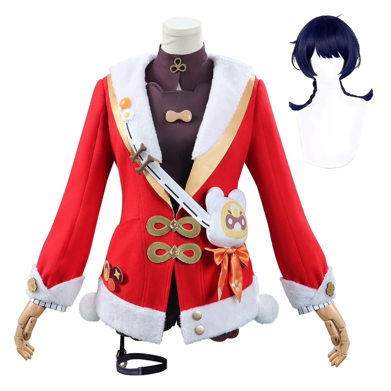 [ylevol] Genshin Impact Lantern Rite Xiangling Christmas Cosplay Costumes