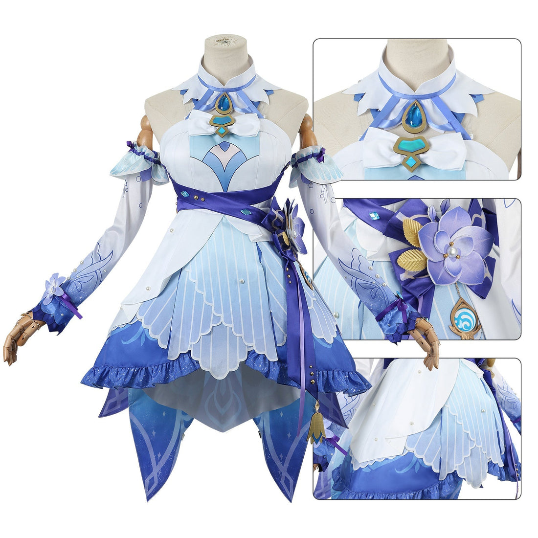 [ylevol] Game Genshin Impact Nilou Skin Breeze of Sabaa Cosplay Costumes