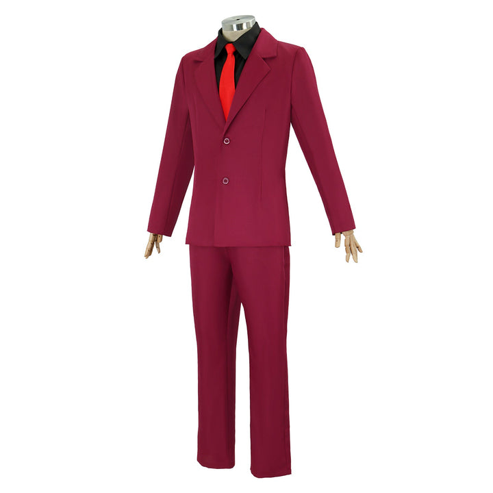 [ylevol] Anime Navigation Wano Country Vinsmoke Sanji Red Suit Cosplay Costumes