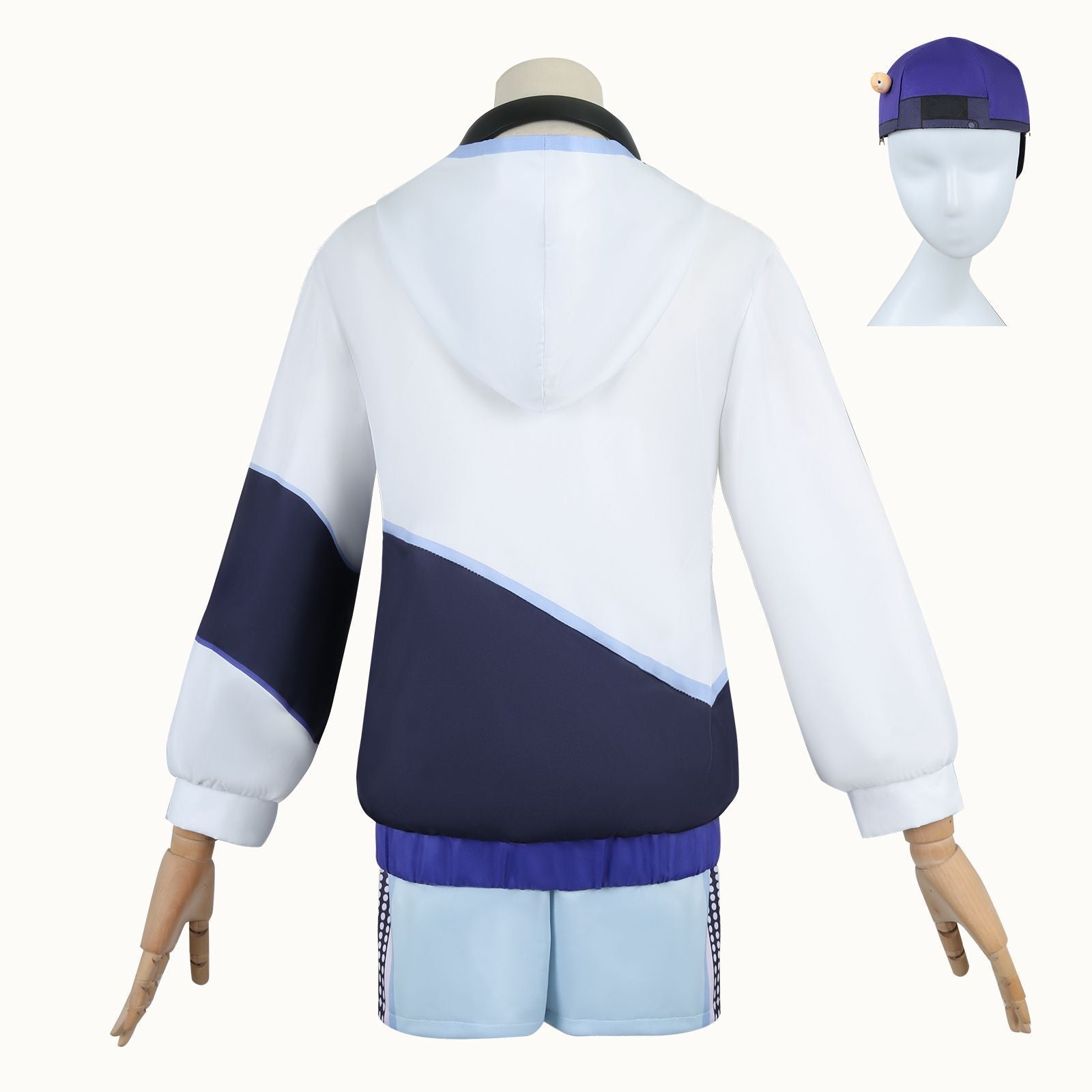 [ylevol] Game Genshin Impact ANTA X Qiqi Jacket Fullset Cosplay Costumes