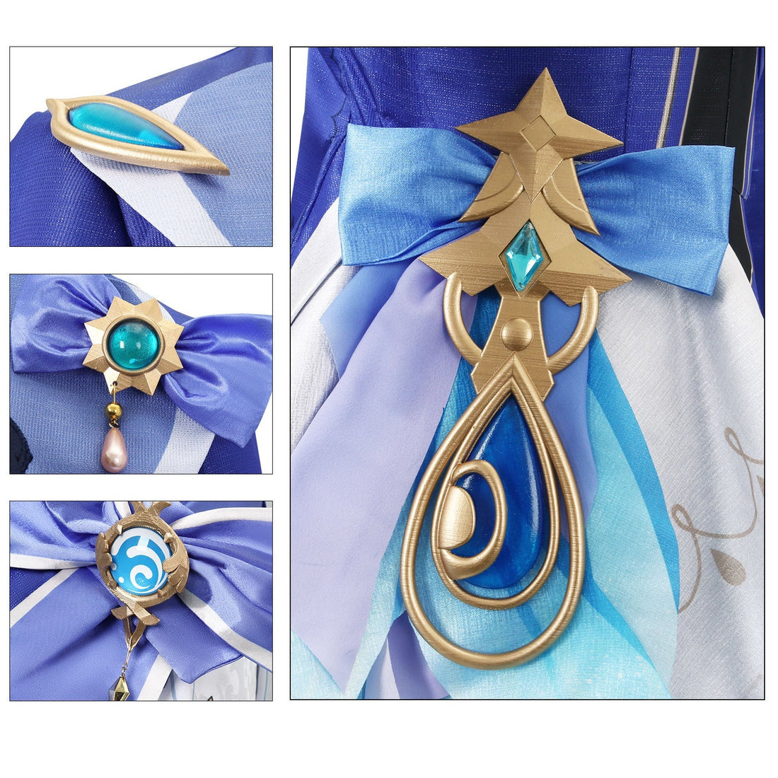 [ylevol] Genshin Impact Focalors Furina de Fontaine High Level Cosplay Costumes