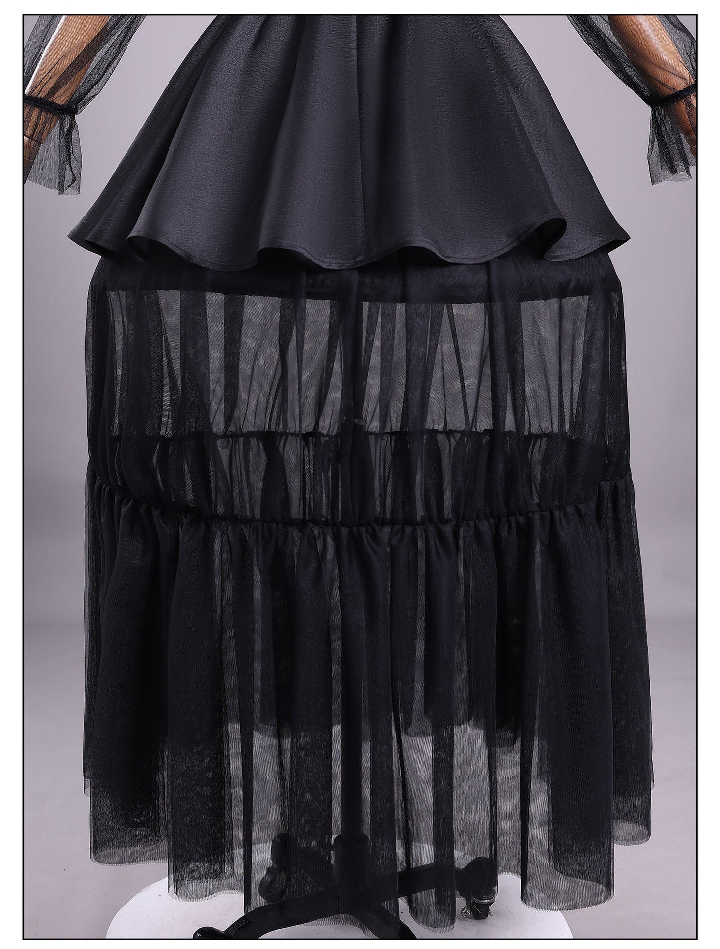 [ylevol] Wednesday Addams Season 2 Adult Kids Prom Dress Cosplay Costumes
