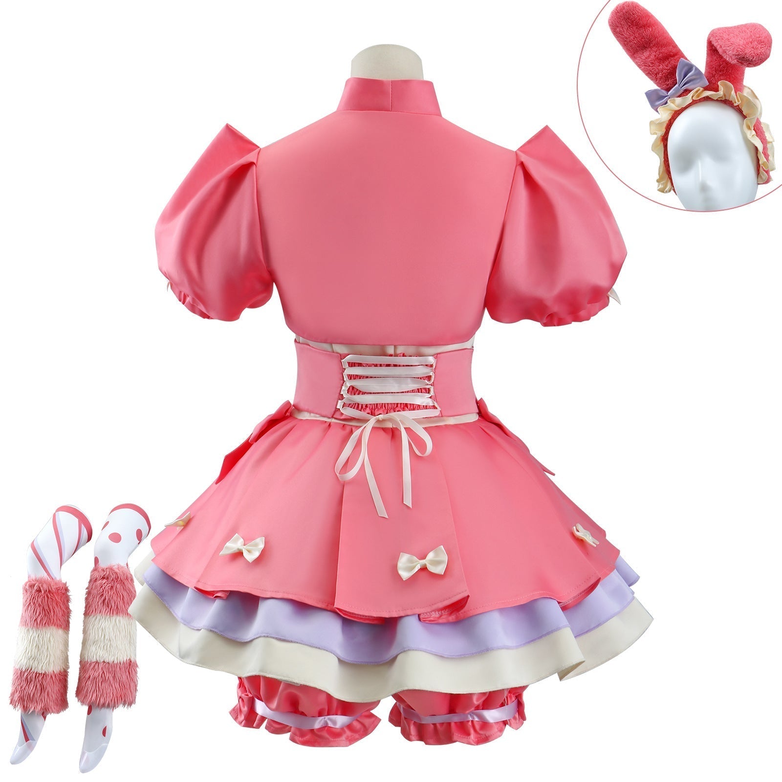 [ylevol] Identity V My Melody Lily Barrier Cheerleader Uniform Cosplay Costumes