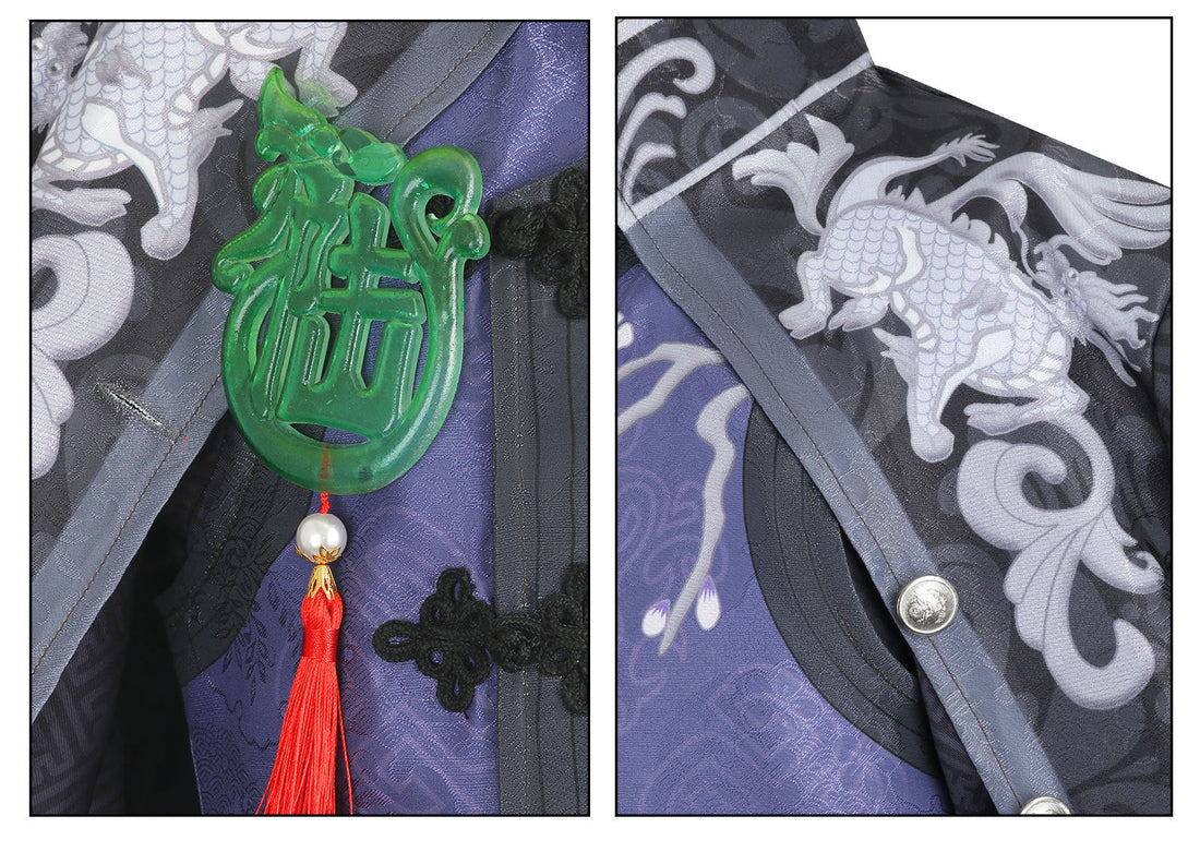 [ylevol] Identity V Under Truth Qilin Merchant Black White Wu Chang Cosplay Costumes