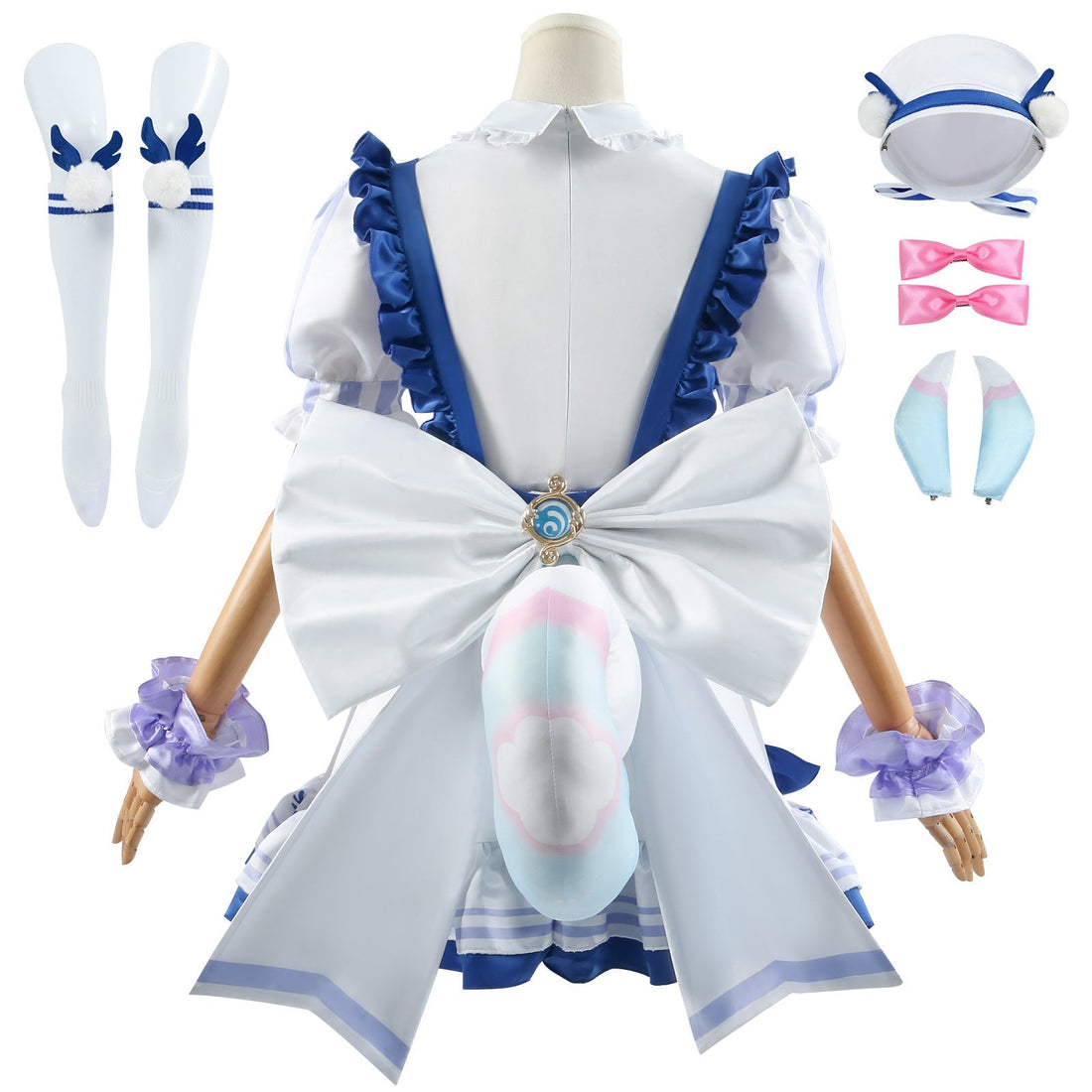 [ylevol] Game Genshin Impact Sigewinne X Luckin Coffee Cosplay Costumes