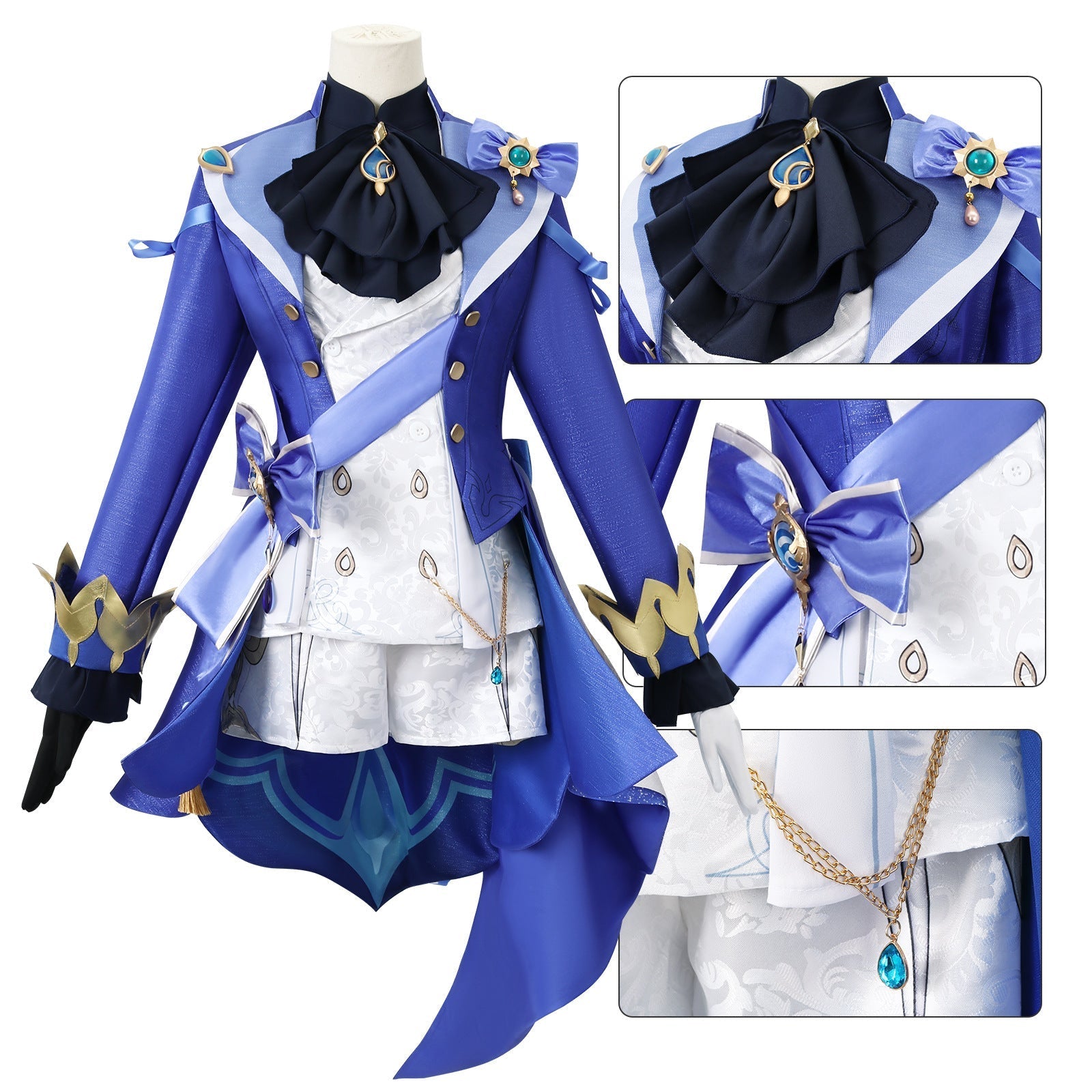 [ylevol] Genshin Impact Focalors Furina de Fontaine High Level Cosplay Costumes