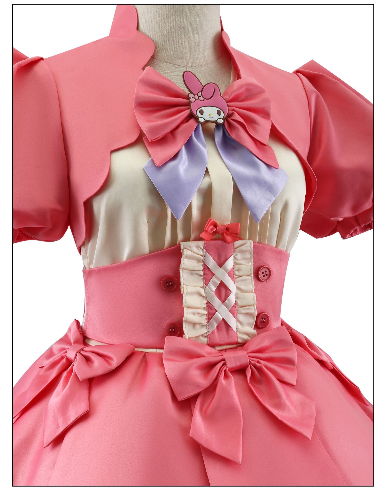 [ylevol] Identity V My Melody Lily Barrier Cheerleader Uniform Cosplay Costumes