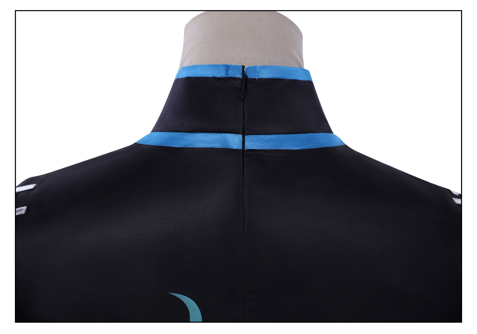 [ylevol] Identity V Antiquarian Qi Shiyi Blue Flame Cheongsam Cosplay Costumes