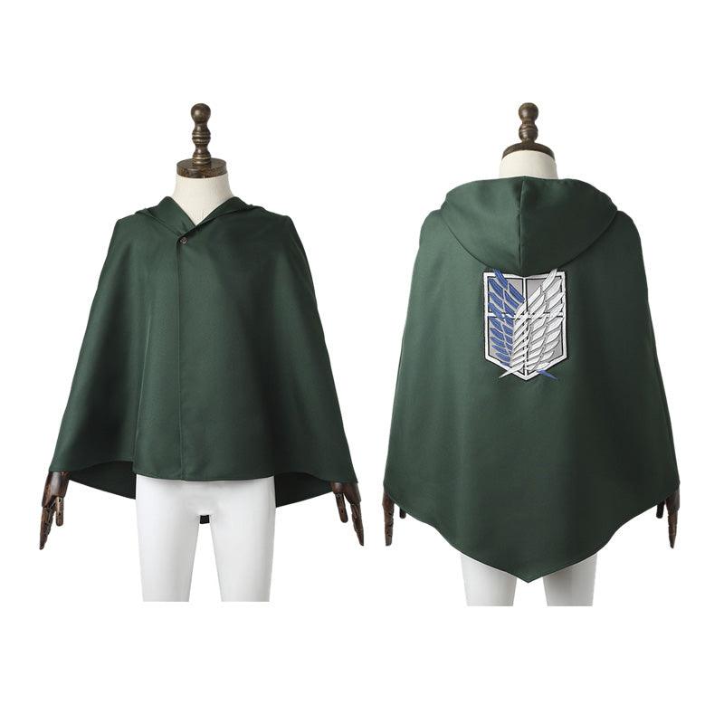 [ylevol] Attack on Titan Eren Jaeger Mikasa Ackerman The Wings of Freedom Survey Corps Cloak