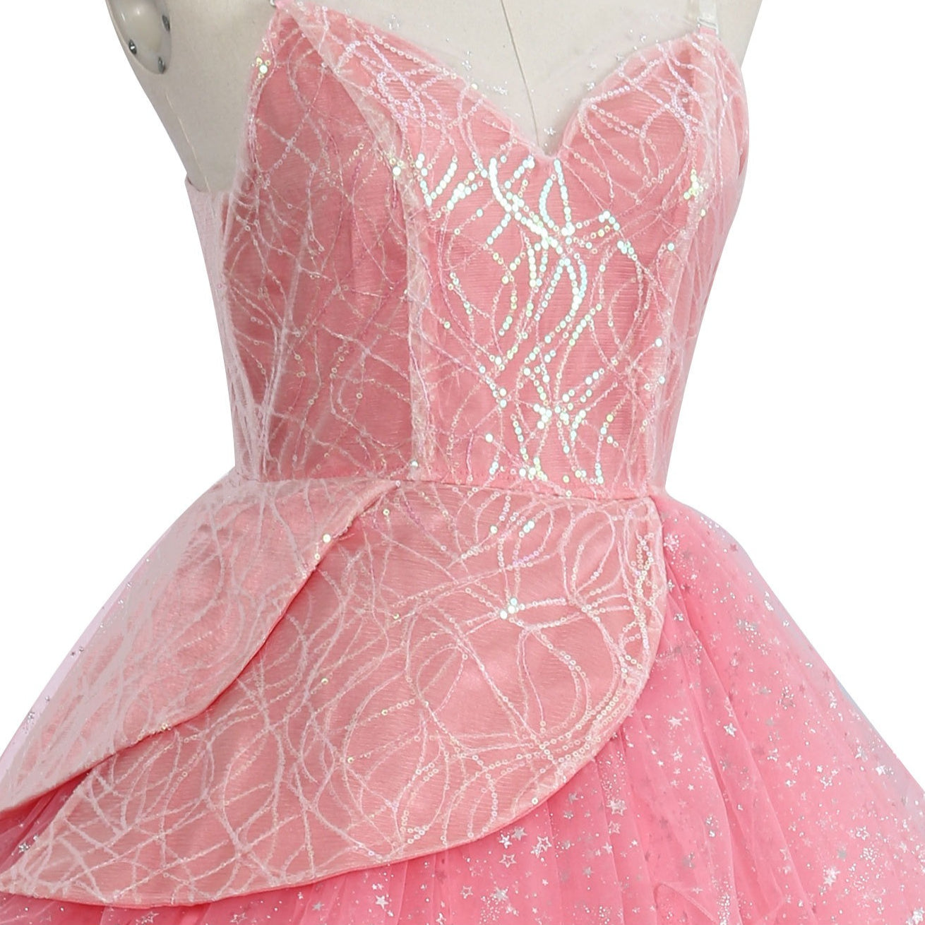[ylevol] Wicked: For Good Witch Glinda Adult Pink Dress Cosplay Costumes