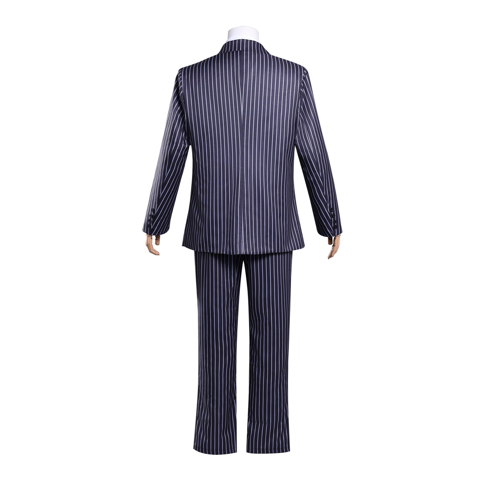 [ylevol] Wednesday 2 Gomez Addams Striped Suit Male Cosplay Costumes