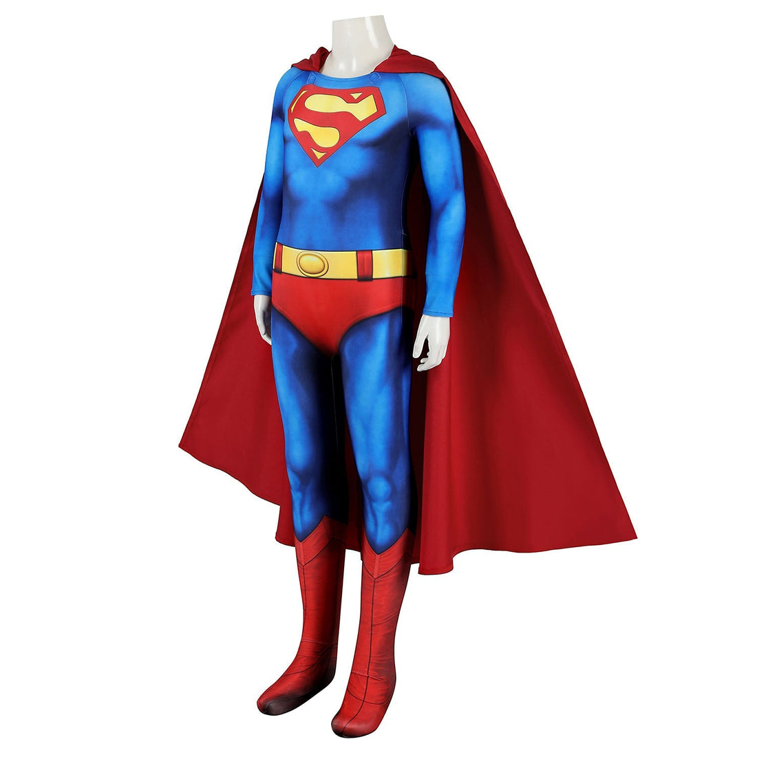 [ylevol] Superman 1978 Moive Christopher Reeve Kids Jumpsuit Cosplay Costumes