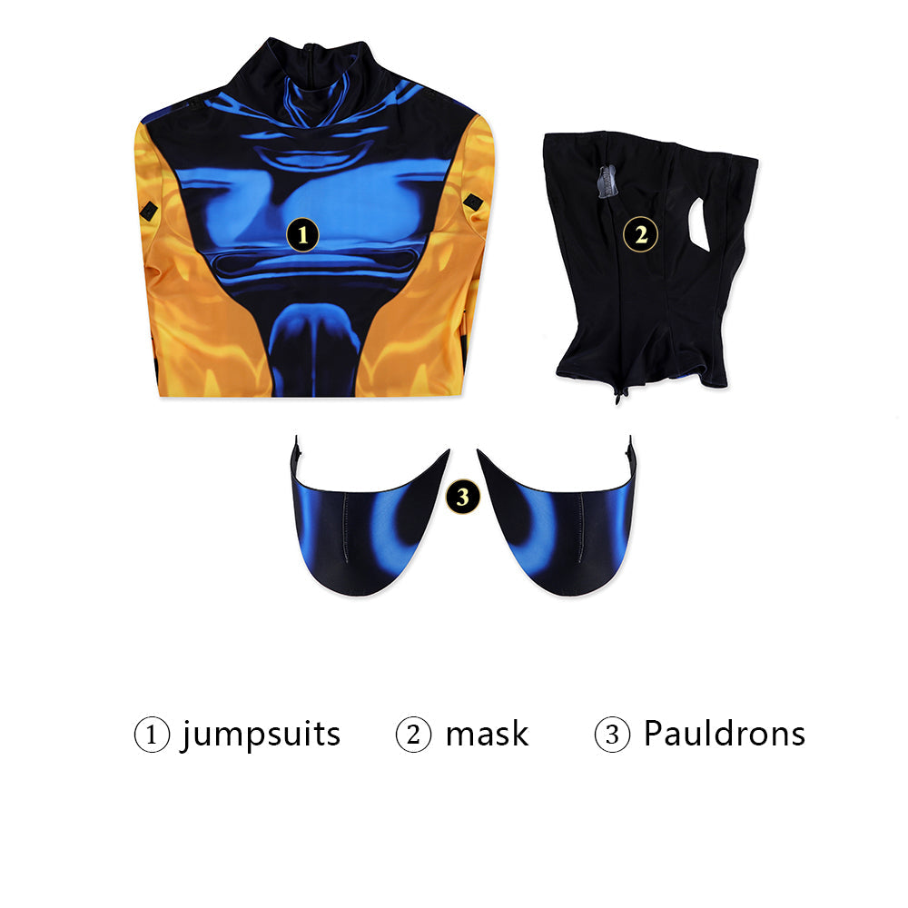 [ylevol] X-Men Phoenix Jean Grey Summers Jumpsuit Cosplay Costumes