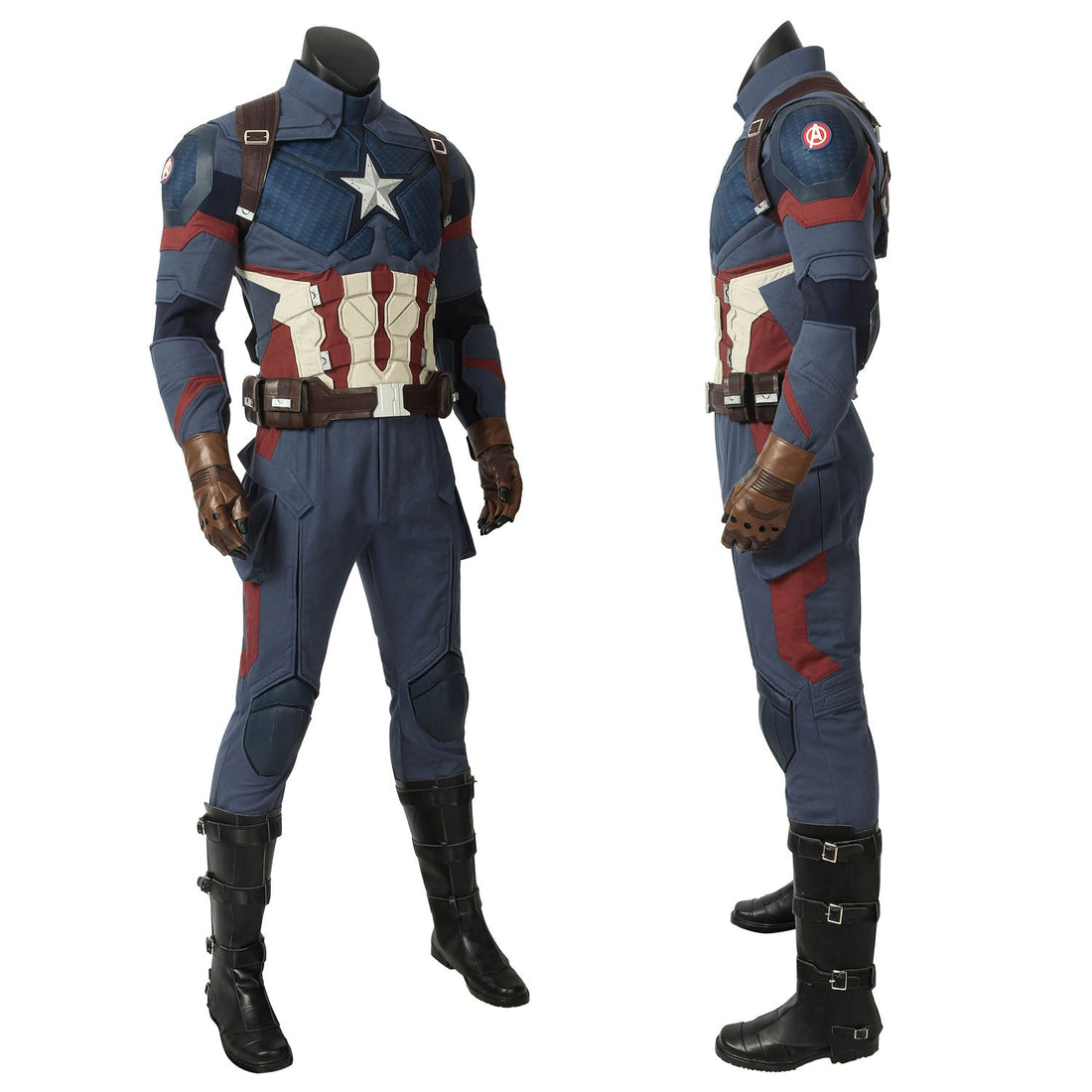 [ylevol] Avengers 4 Endgame Captain America Steve Rogers Top Cosplay Costumes