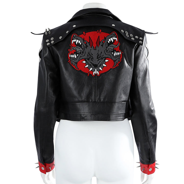 [ylevol] Arcane 2 Game LOL Vi Jacket Top Level Cosplay Costumes