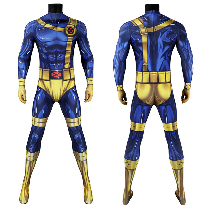 [ylevol] X-Men'97 Cyclops Scott Summers Male Halloween Jumpsuit Costumes