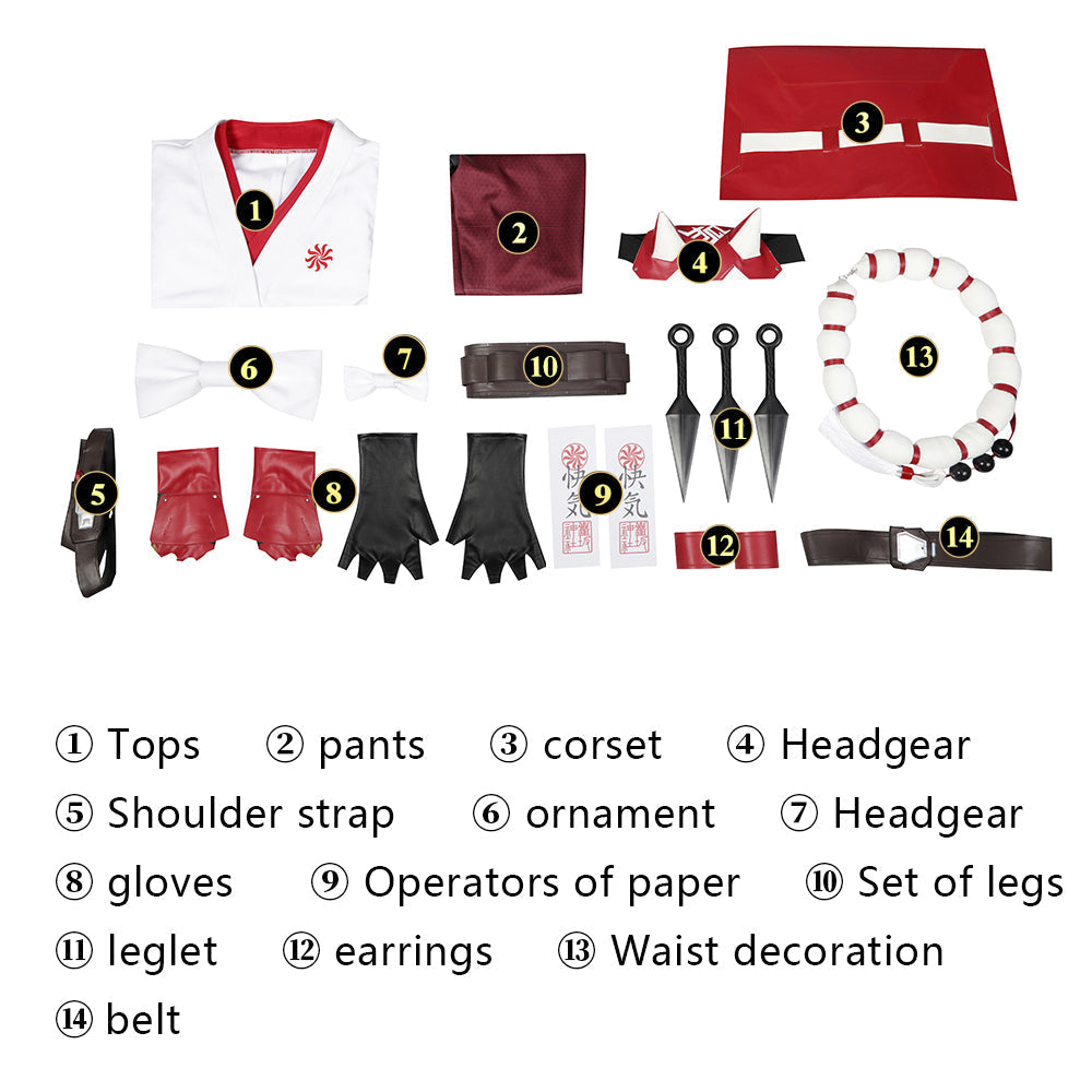 [ylevol] Overwatch 2 OW Kiriko Kamori Kimono Female Cosplay Costumes