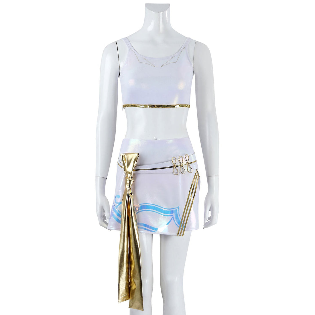 [ylevol] KPop Demon Hunters Mira White Stage Outfit Cosplay Costumes