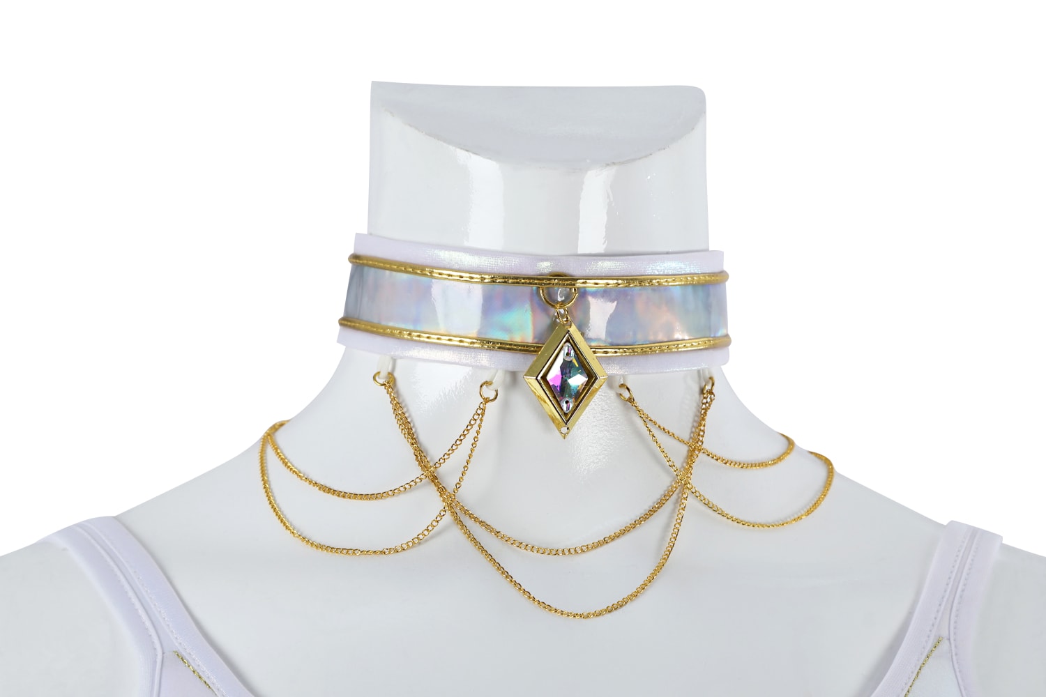 [ylevol] KPop Demon Hunters Mira White Stage Outfit Cosplay Costumes