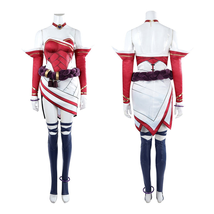 [ylevol] LOL 2XKO Ahri Female Full Set Top Level Cosplay Costumes