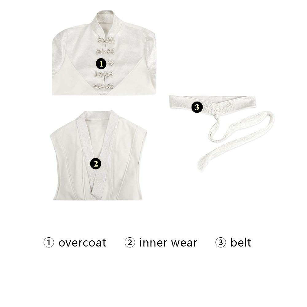 [ylevol] The Lord of The Rings The White Wizard Saruman Top Level Cosplay Costumes