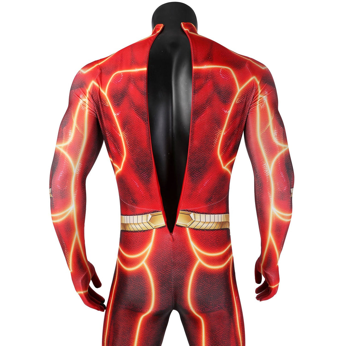 [ylevol] Flashpoint The Flash Barry Allen Jumpsuit with Mask Cosplay Costumes