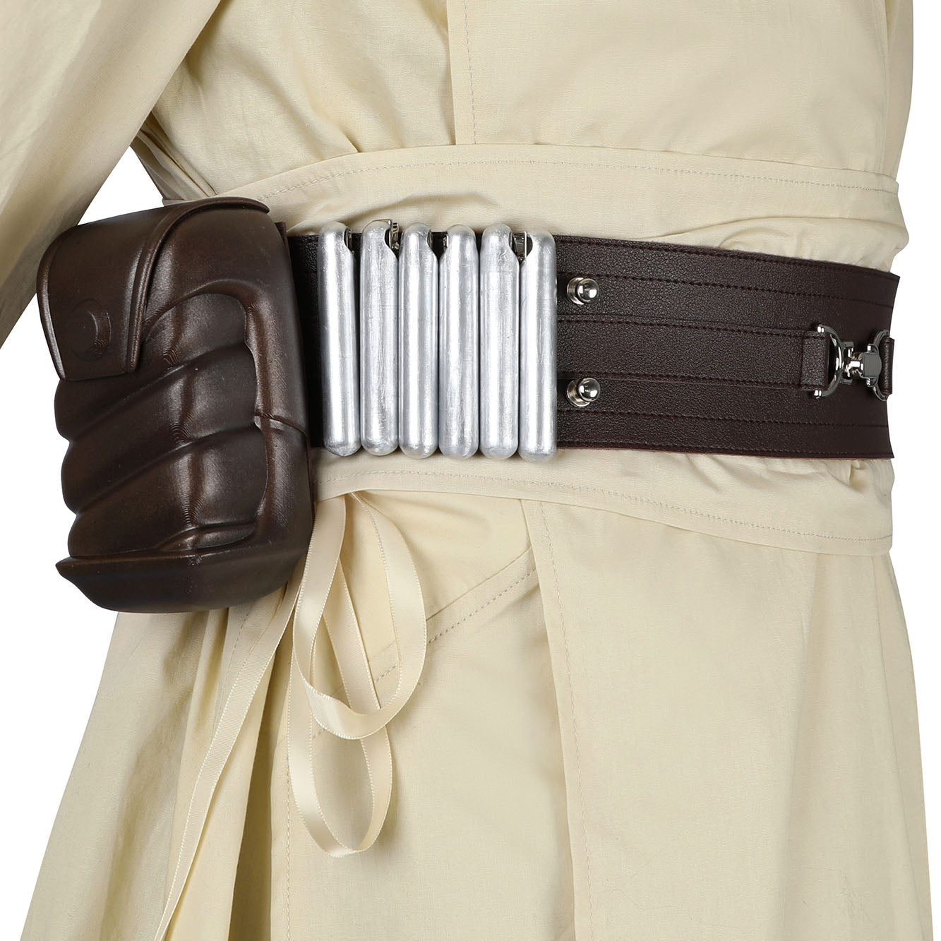 [ylevol] Star Wars Episode I The Phantom Menace Qui-Gon Jinn Cosplay Costumes