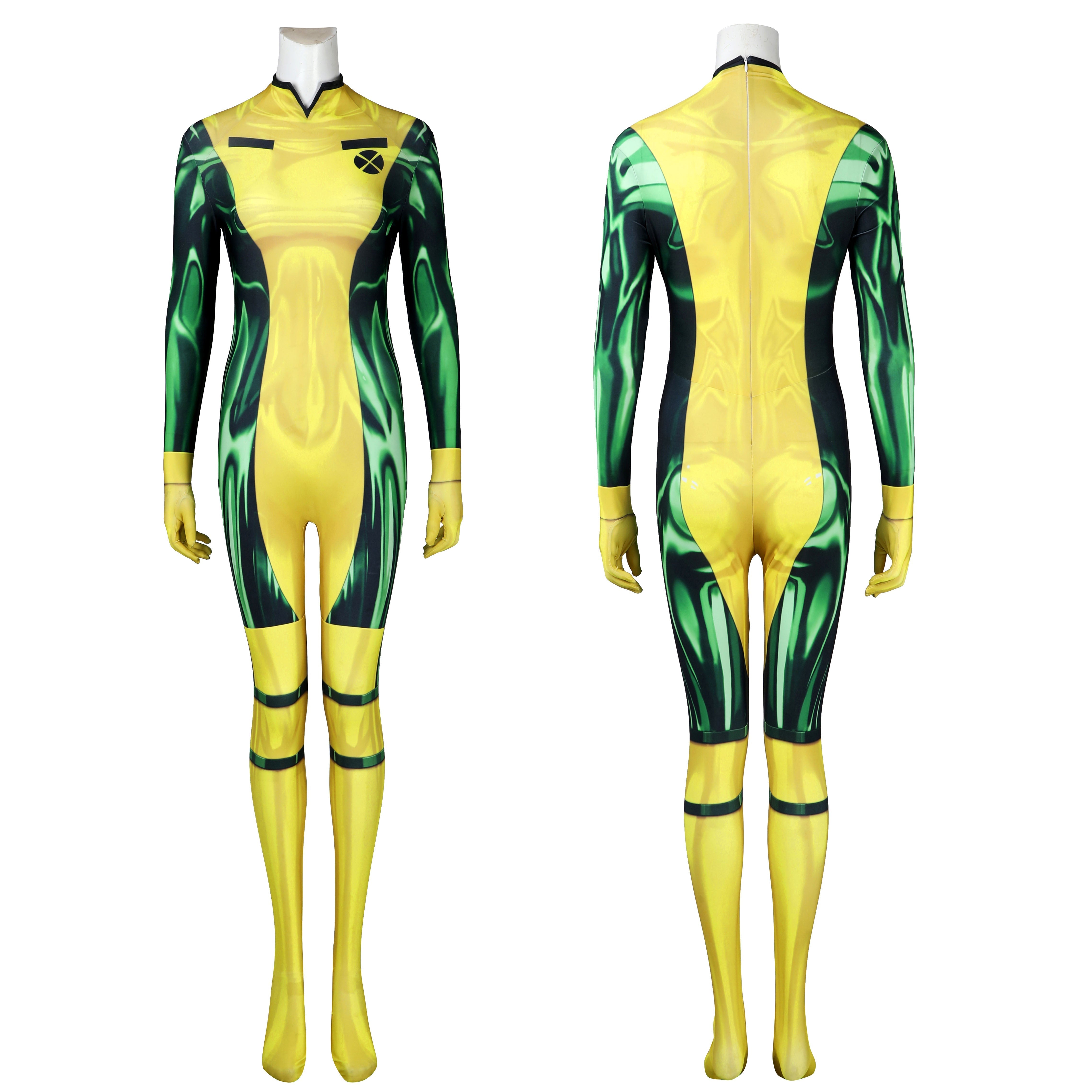 [ylevol] X-Men '97 Rogue Anna Marie Jumpsuit with Coat Cosplay Costumes