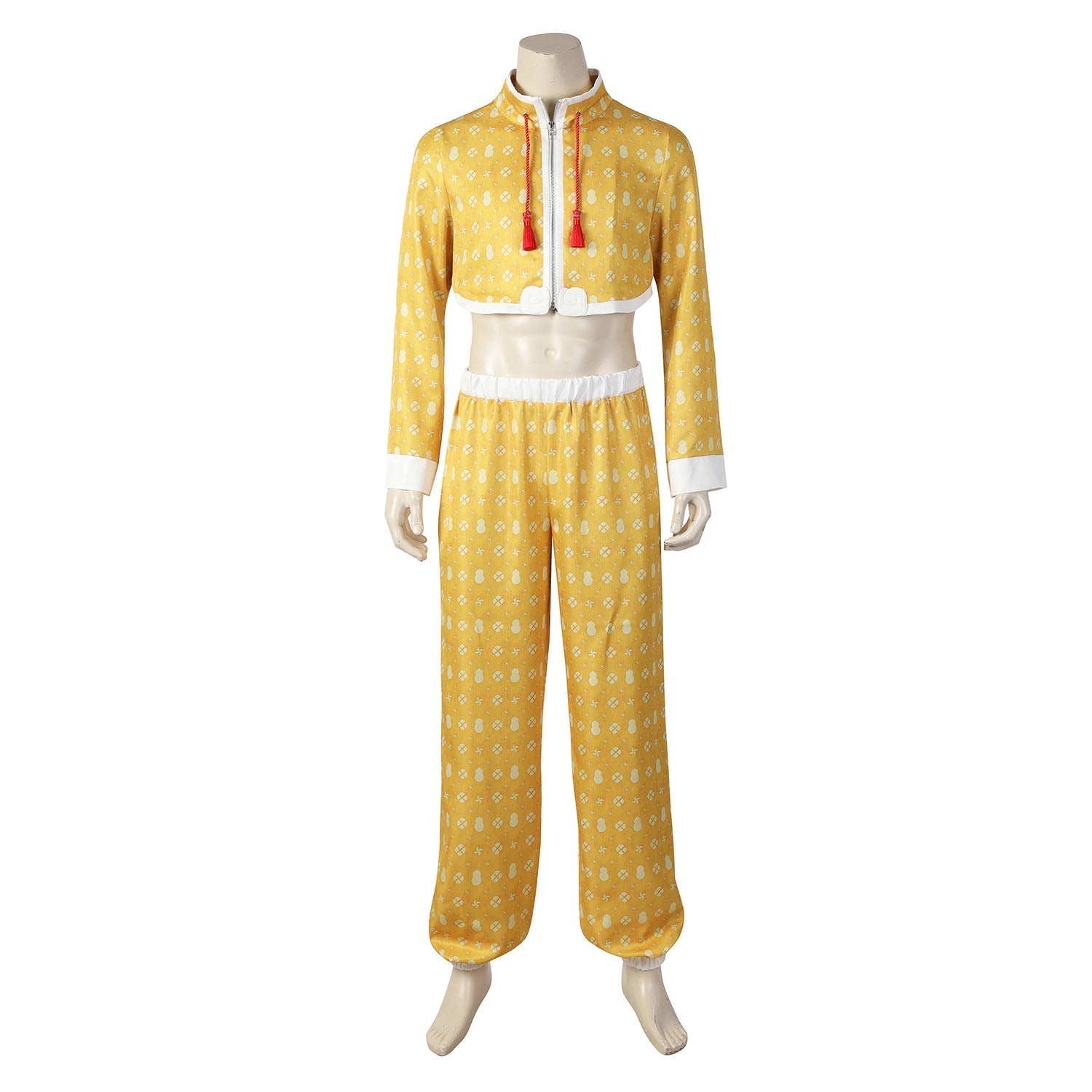 [ylevol] Street Fighter 6 Jamie Male Yellow Cosplay Costumes