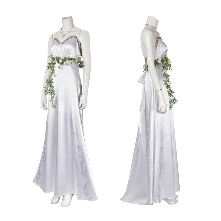 [ylevol] Final Fantasy VII Rebirth Aerith White Gown Female Cosplay Costumes