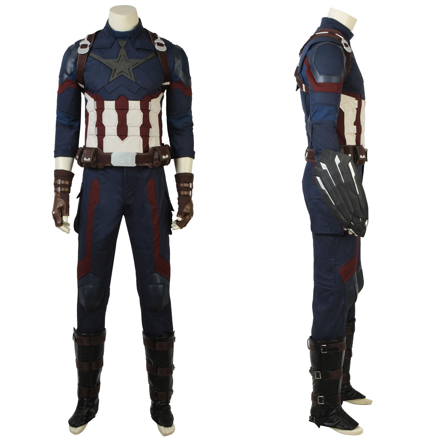 [ylevol] Avengers 3 Infinity War Captain America Steve Rogers Top Cosplay Costumes
