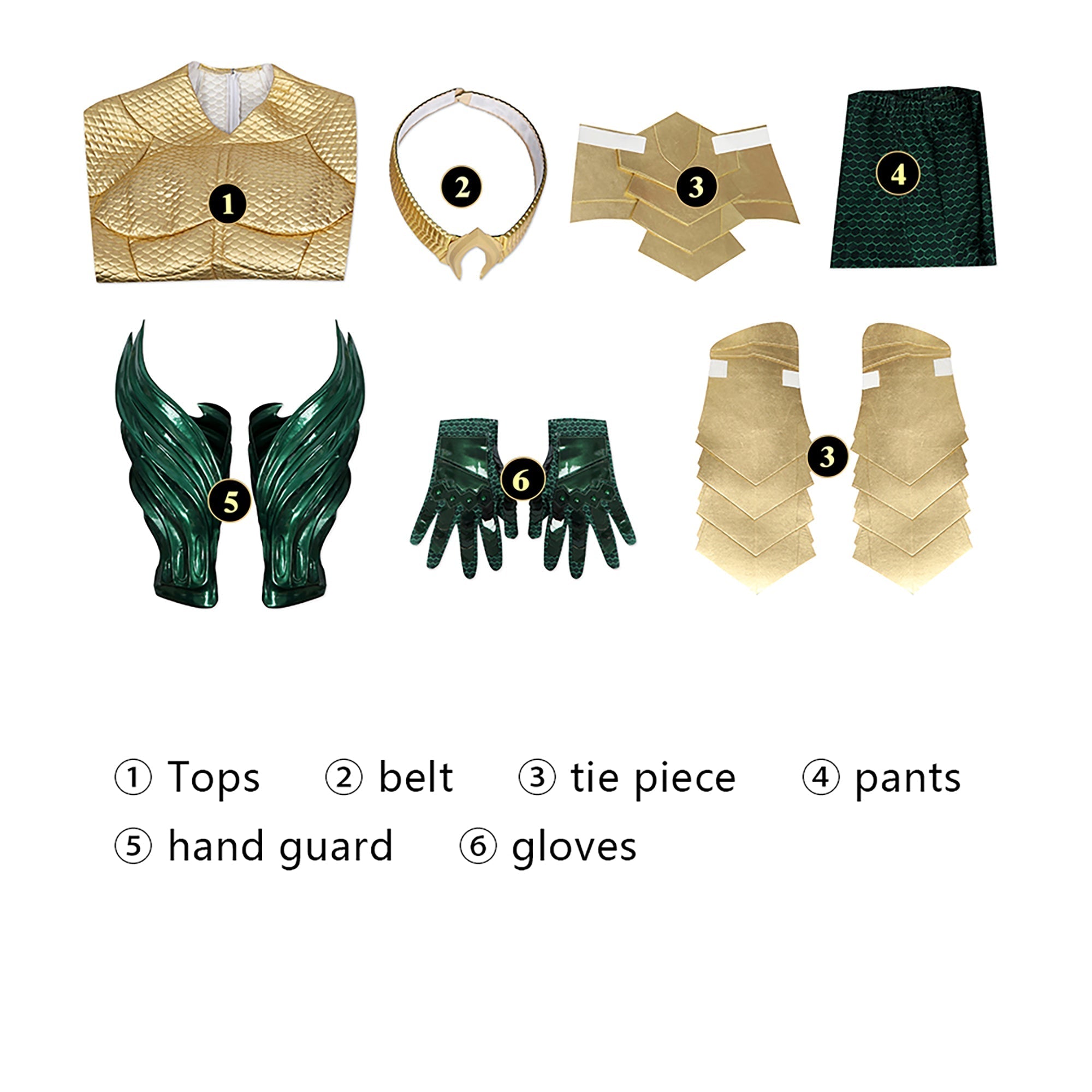 [ylevol] Aquaman and the Lost Kingdom Arthur Curry Top Level Cosplay Costumes