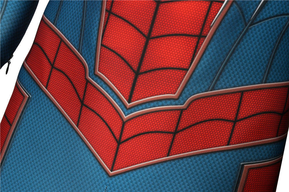[ylevol] Spider-Man PS4 Advanced Suit Jumpsuit with Sole and Zipper Costumes