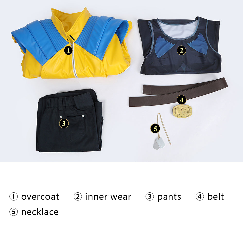 [ylevol] Marvel Rivals Wolverine Logan James Howlett Full Set Cosplay Costumes