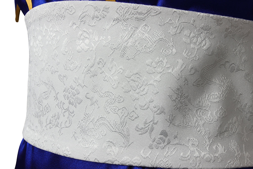 [ylevol] Street Fighter 5 Chun Li Blue Dress Female Cosplay Costumes