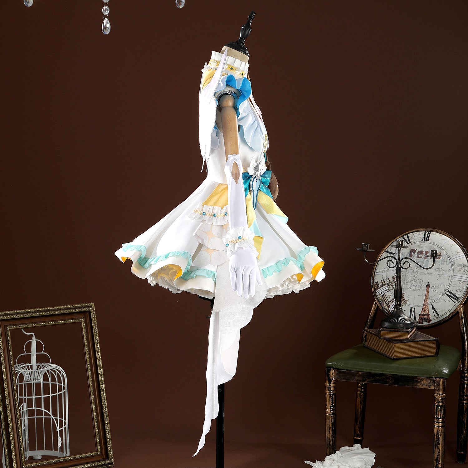 [ylevol] Game Carnival Garu Frisky Leaping Moonlight Dress Cosplay Costumes