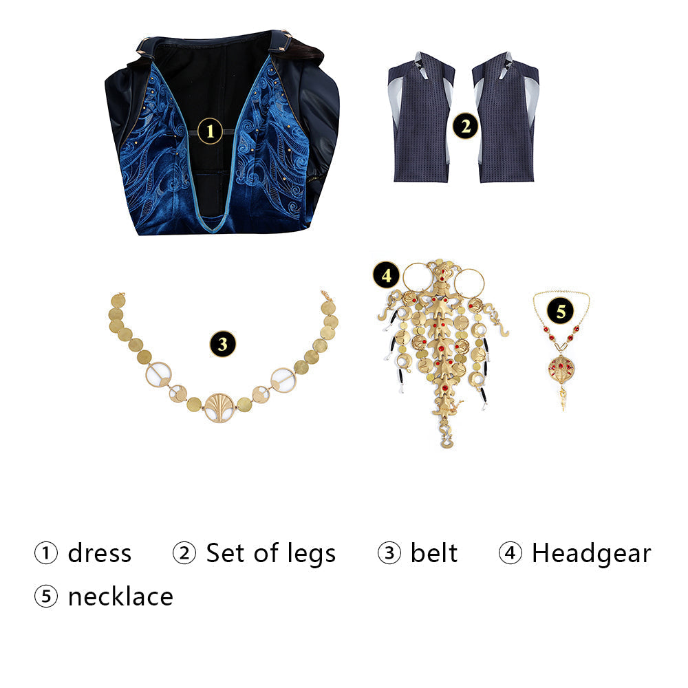 [ylevol] Game Baldur's Gate 3 Mizora Female Halloween Cosplay Costumes