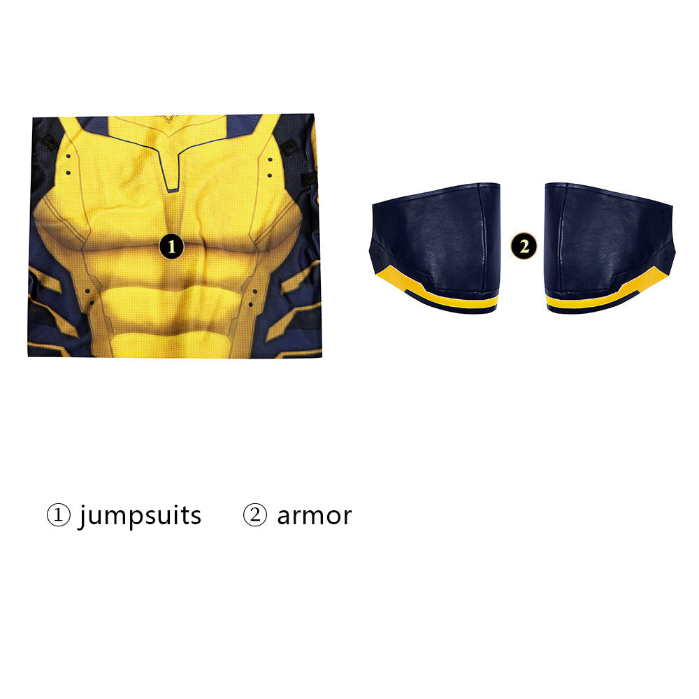 [ylevol] X-men Deadpool 3 Wolverine James Logan Howlett Male Jumpsuit Cosplay Costumes