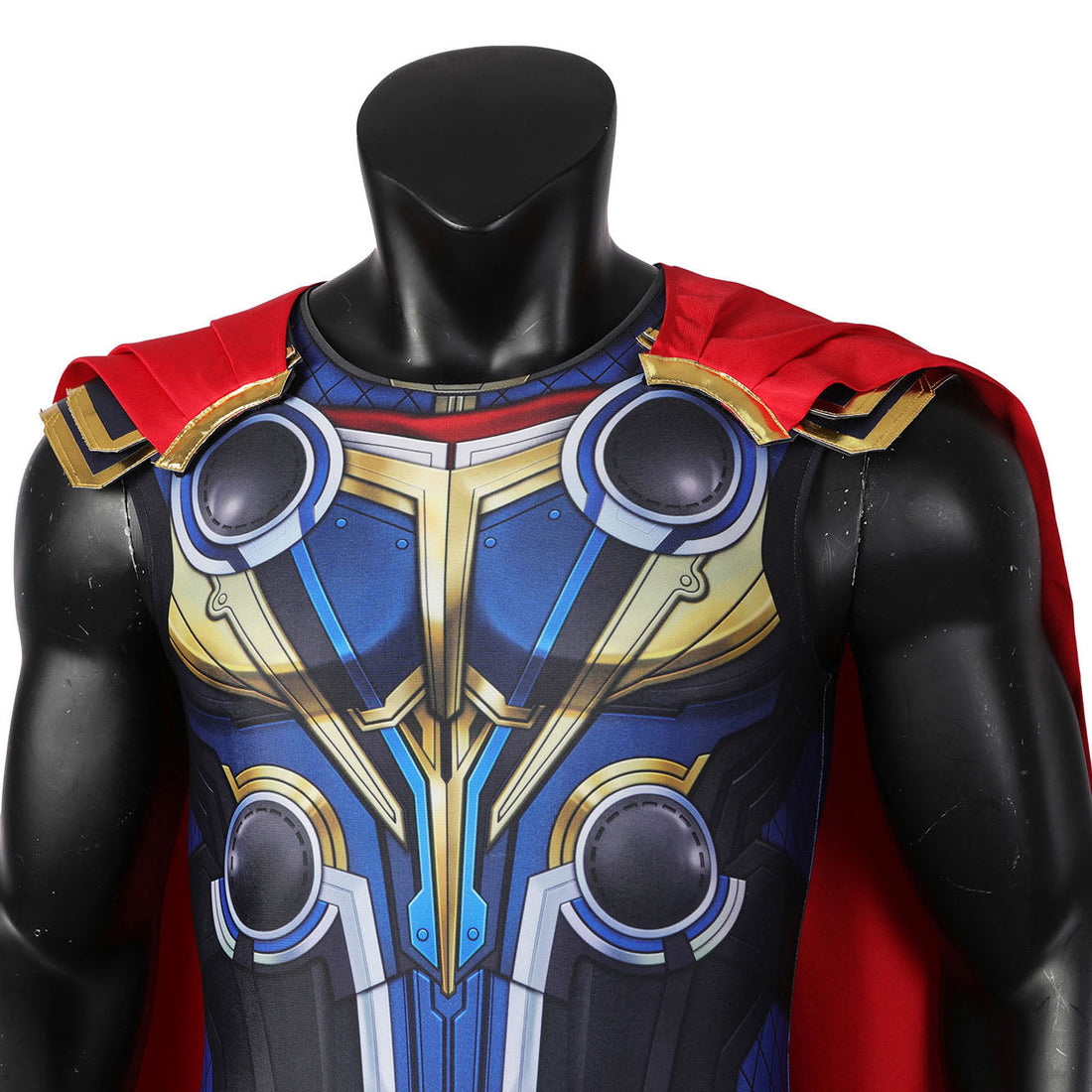 [ylevol] Thor 4 Love and Thunder Male Sleeveless Jumpsuit with Cloak Costumes