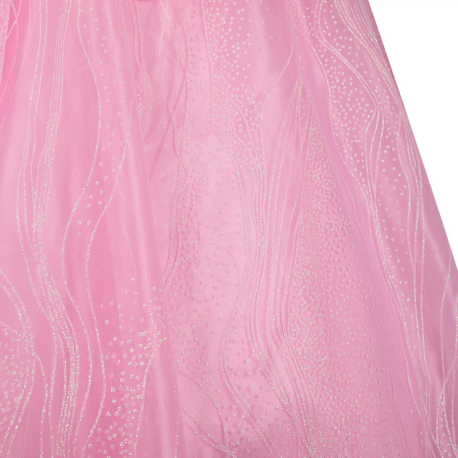 [ylevol] Wicked Part One Galinda Female Dress with Crown Cosplay Costumes