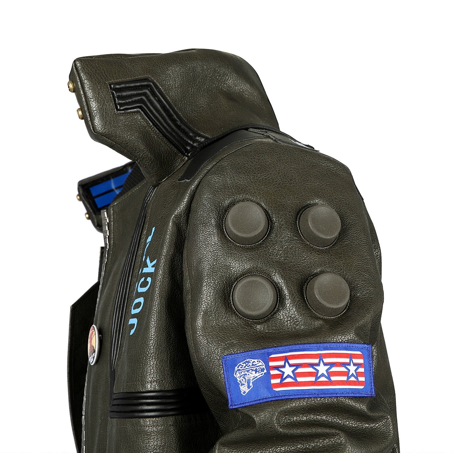 [ylevol] Cyberpunk 2077 V PU Leather Top Level Full Set Cosplay Costumes