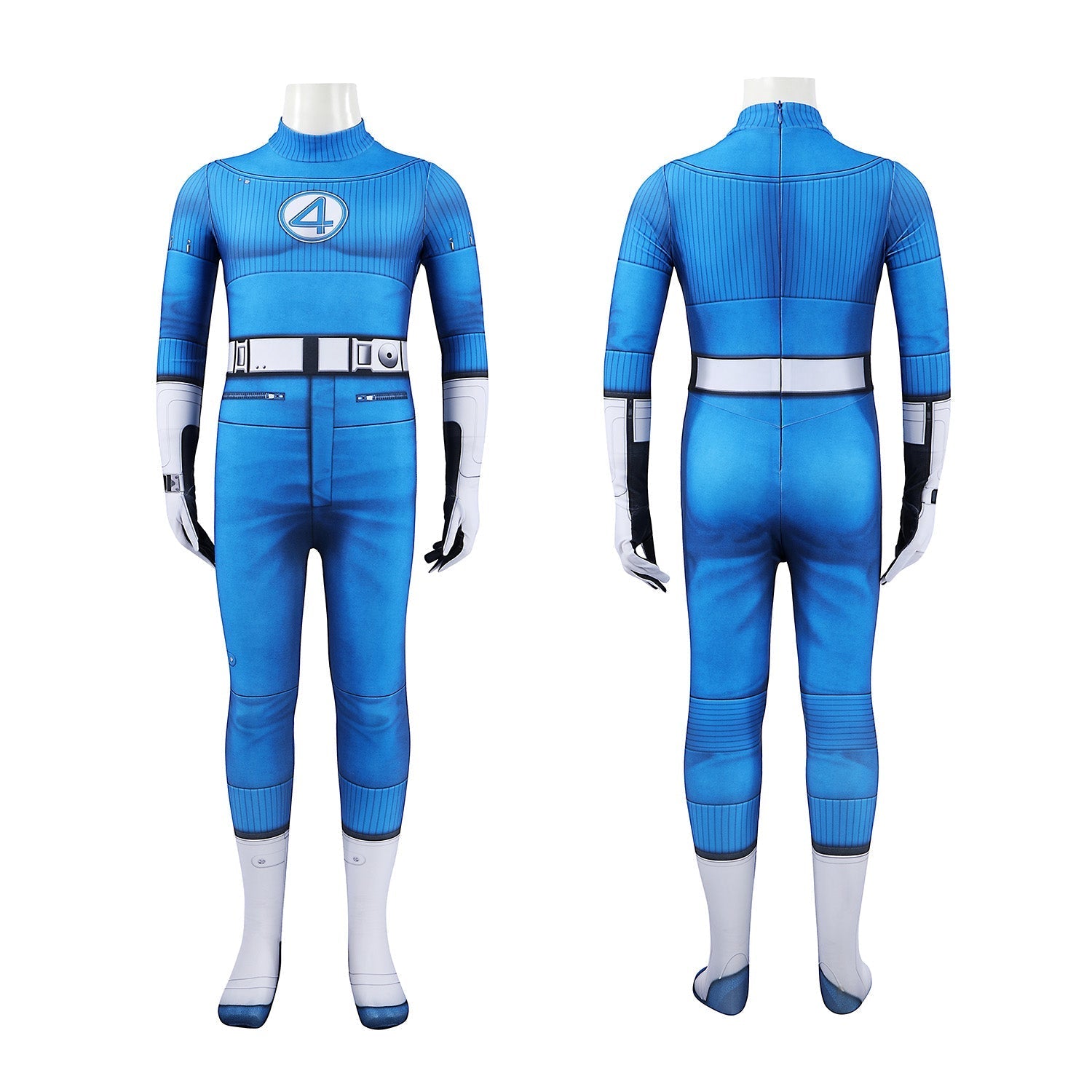 [ylevol] Fantastic Four First Steps Mister Fantastic Reed Richards Kids Jumpsuit Costumes