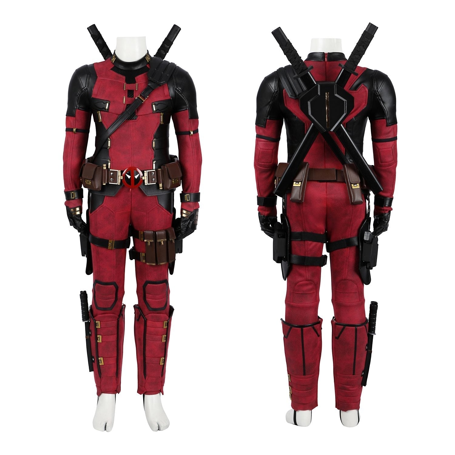 [ylevol] Deadpool 3 Deadpool & Friend Wade Wilson Kids Cosplay Costumes