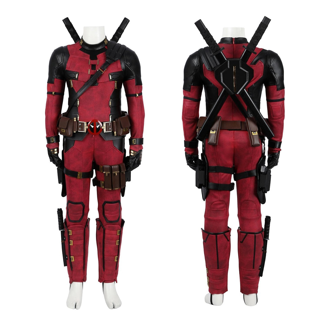 [ylevol] Deadpool 3 Deadpool & Friend Wade Wilson Kids Cosplay Costumes