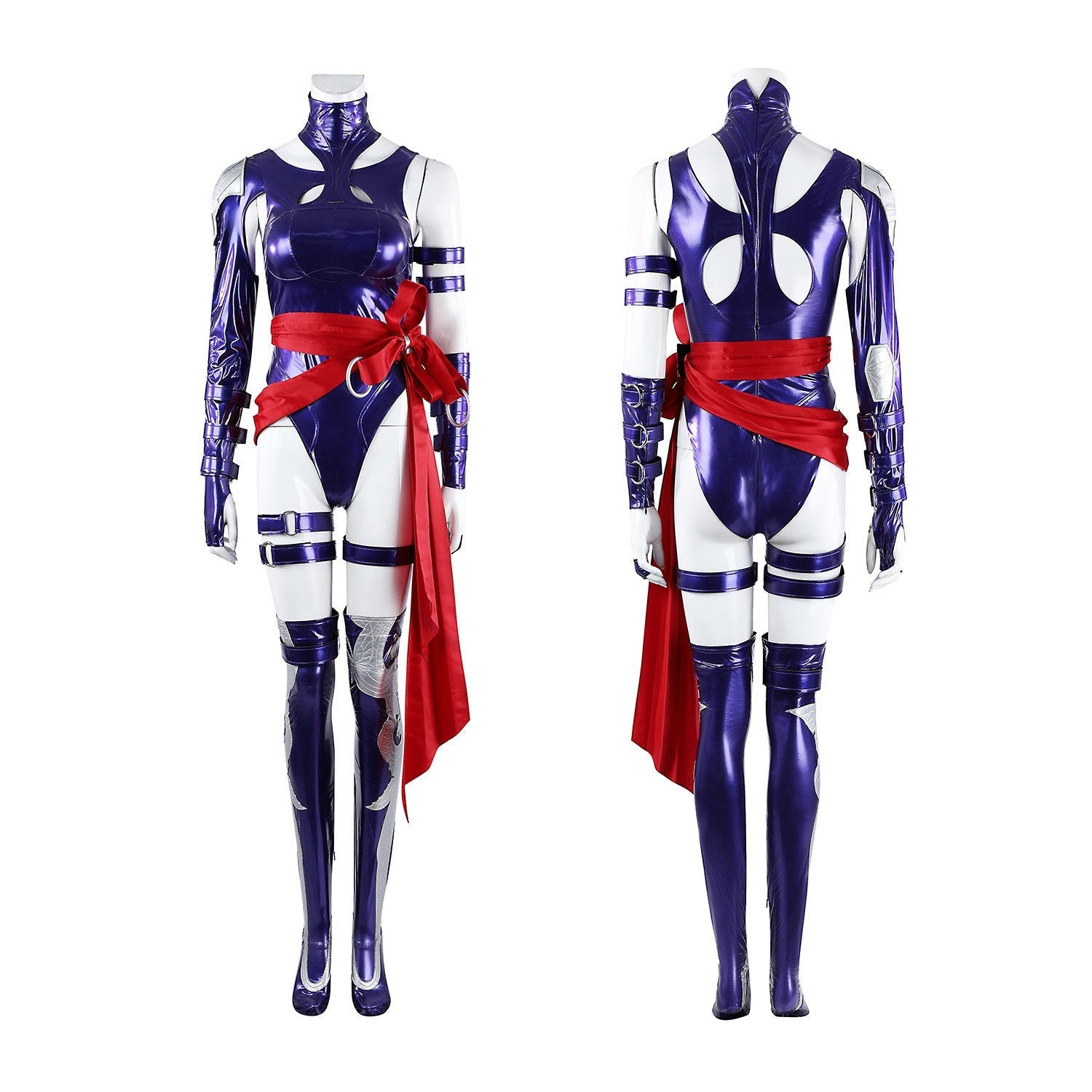 [ylevol] Marvel Rivals Luna Snow Psylocke Bodysuit Full Set Cosplay Costumes