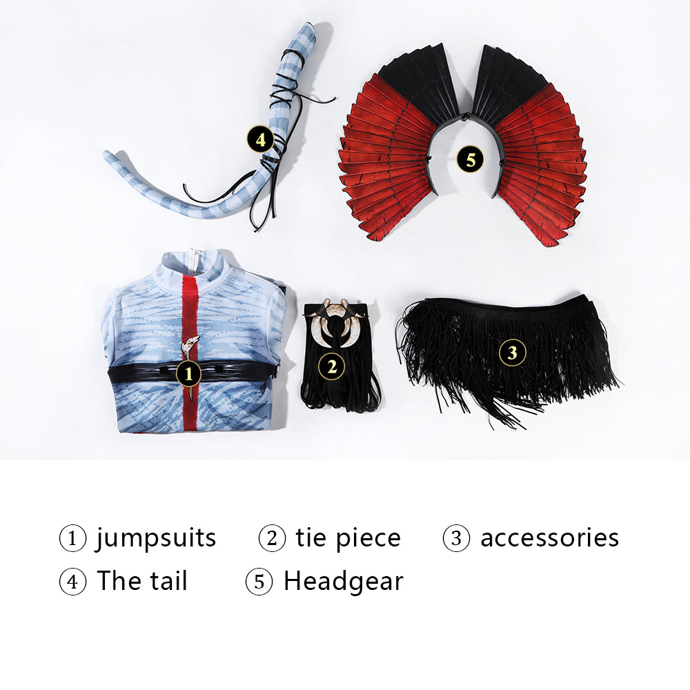 [ylevol] Avatar 3: Fire and Ash Varang Female Jumpsuit Cosplay Costumes